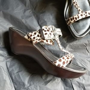 Donald j pliner  calf hair sandal